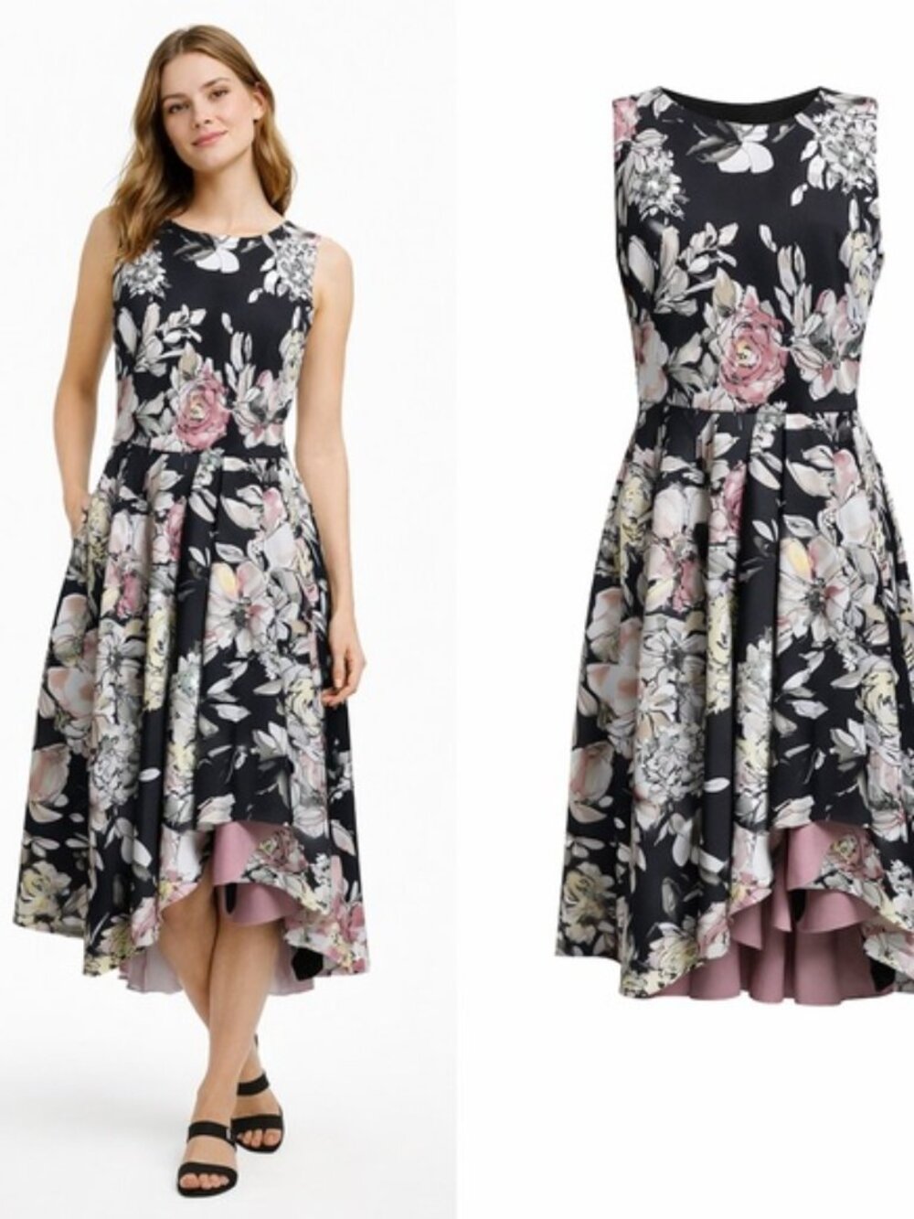 WHBM New With Tags Fit Flair 4P Dress
